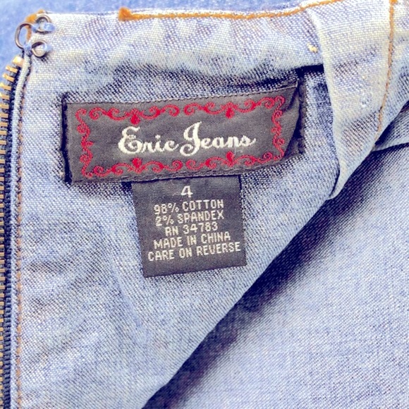 ERIC JEANS Denim Jean Skort - Picture 4 of 5